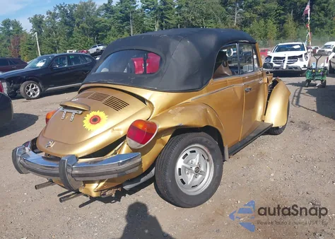 1974 Volkswagen Beetle из США, поврежденный, VIN 1542445340
